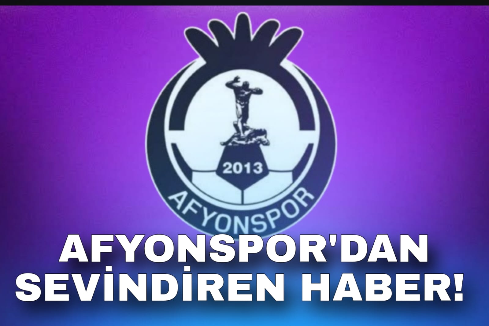 Afyonspor'dan sevindiren haber geldi!